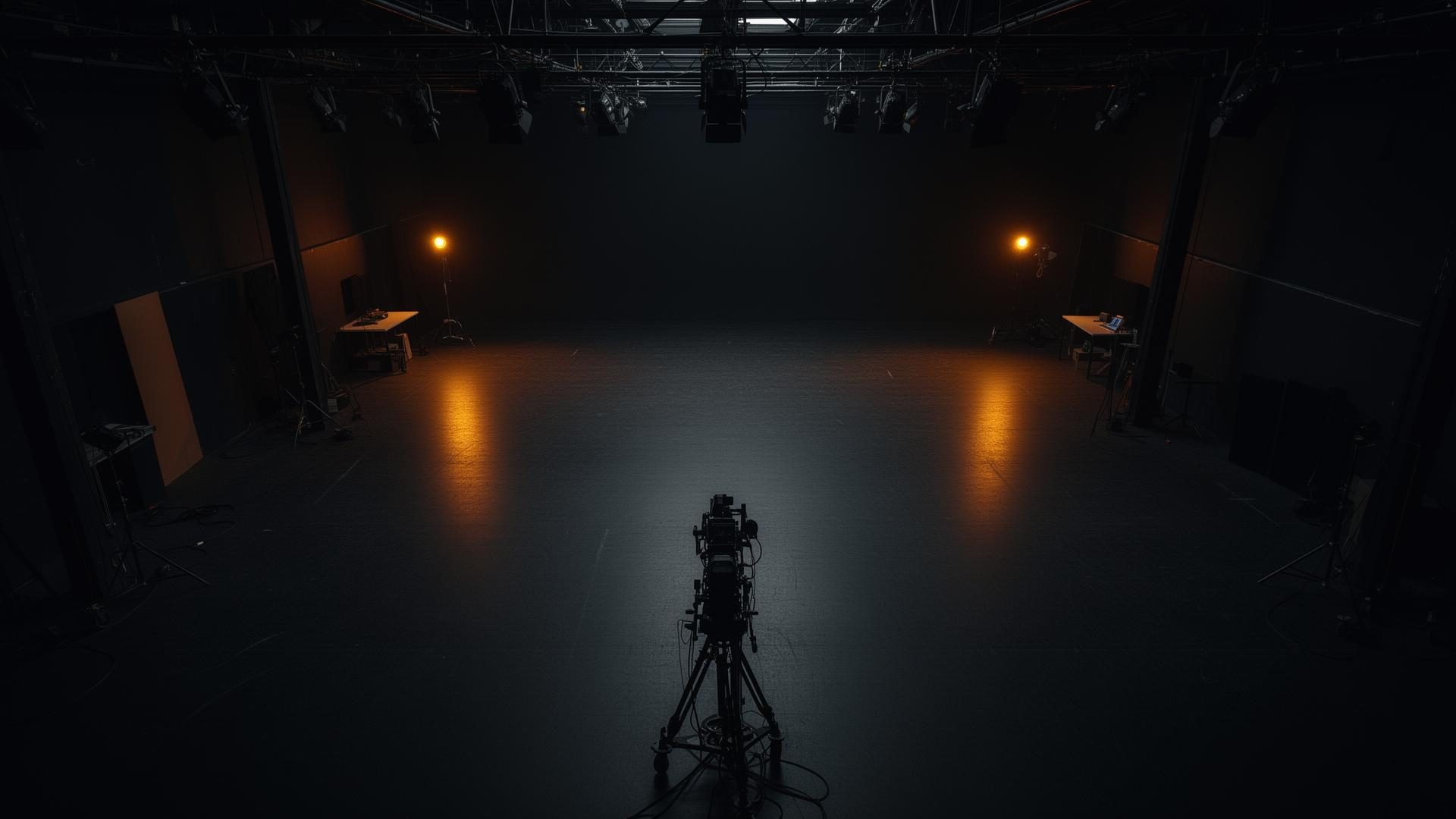 Tea Tree Studios production floor with lighting grid